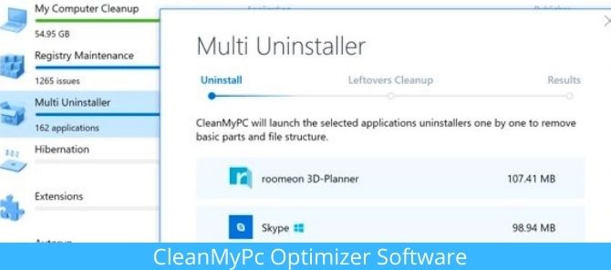CleanMyPc software