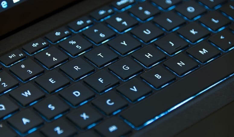 Turn off the keyboard backlight