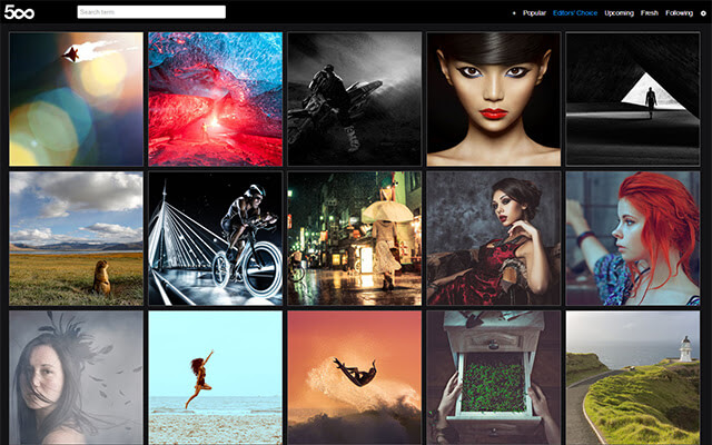 Create A URL For An Image by 500px app